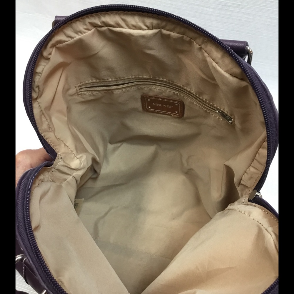 Stunning Nine West Dark Purple Bag - Picture 5 of 7